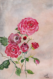 Ycoy Sitchon "To Bask In My Blooming" Artwork (Framed)